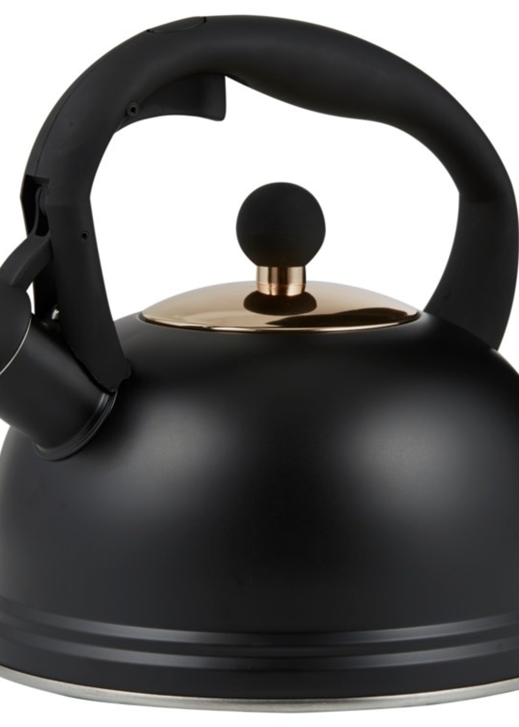 Typhoon Typhoon Whistling Stove Kettle Black