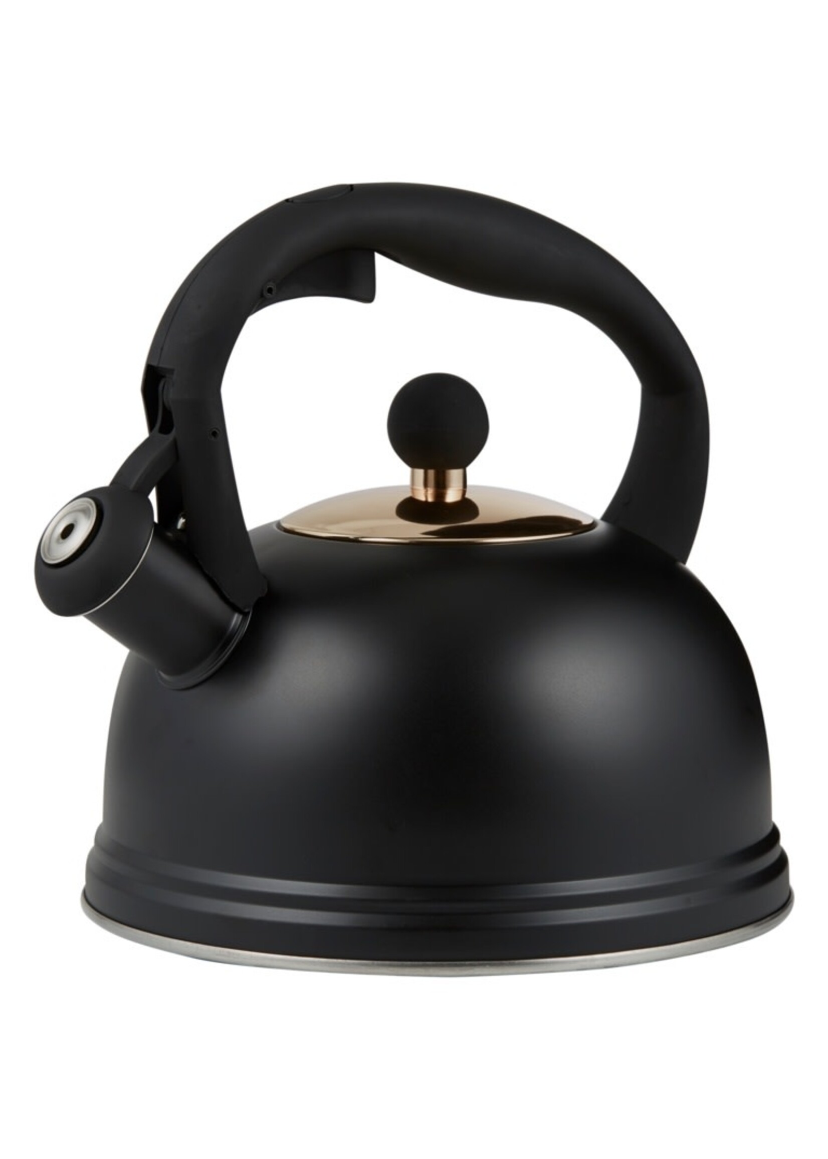 Typhoon Typhoon Whistling Stove Kettle Black