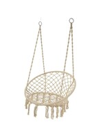 Decoris Hanging Hammock Chair Cream