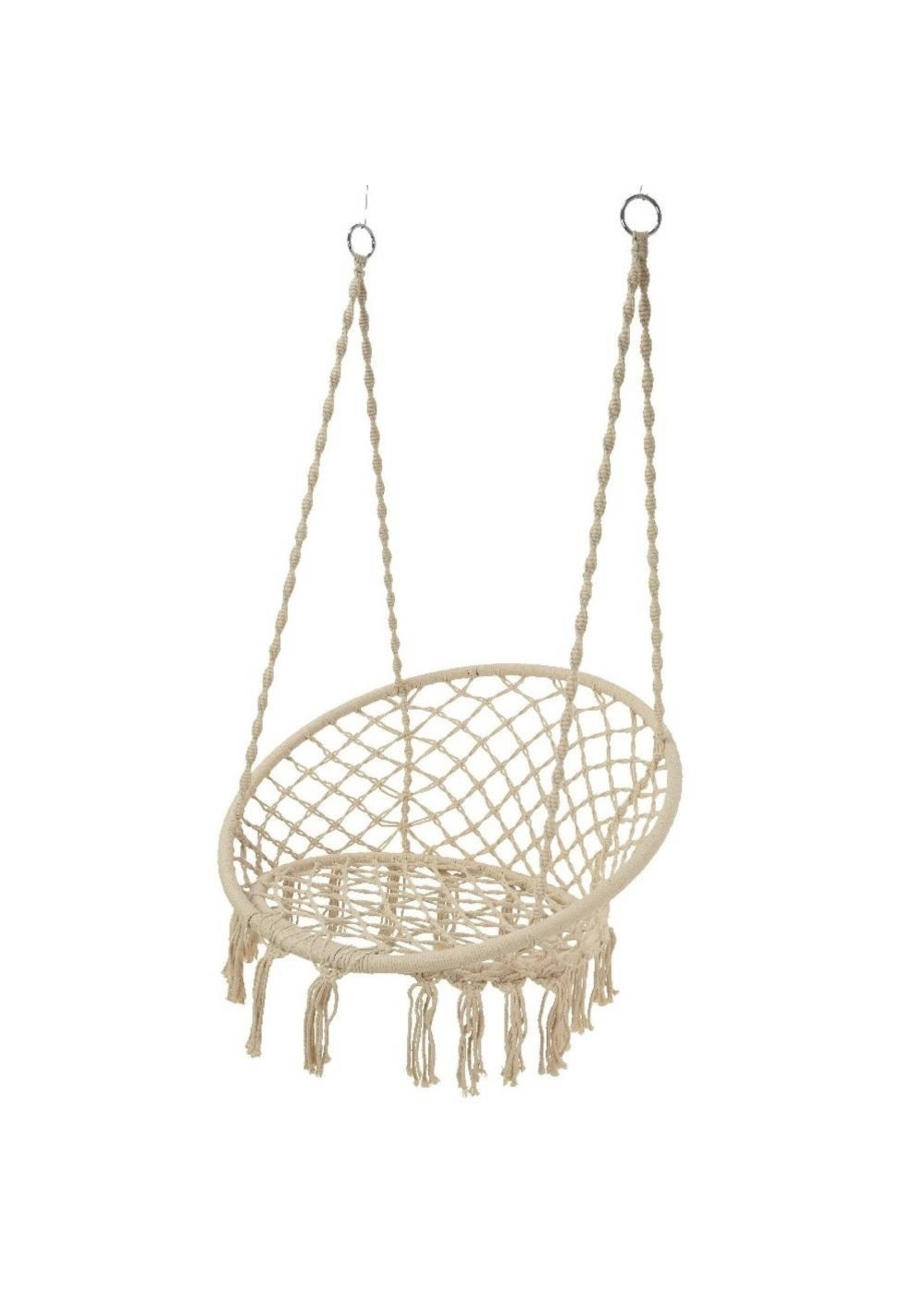 Decoris Hanging Hammock Chair Cream