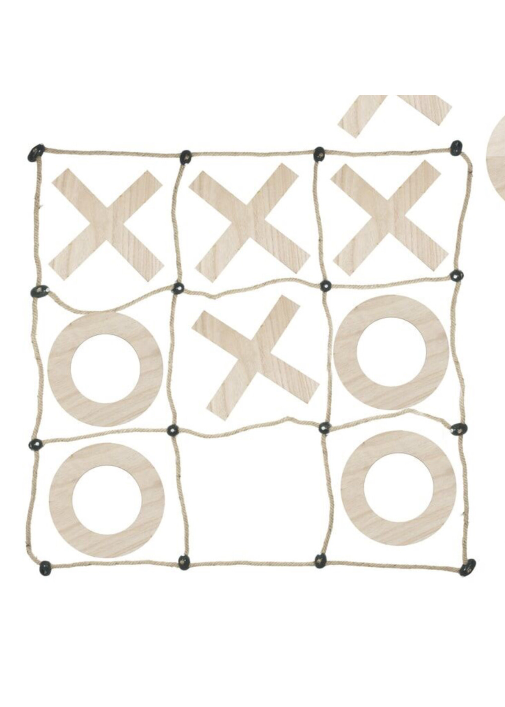 Ginger Ray Outdoor Garden Games Wooden Noughts & Crosses