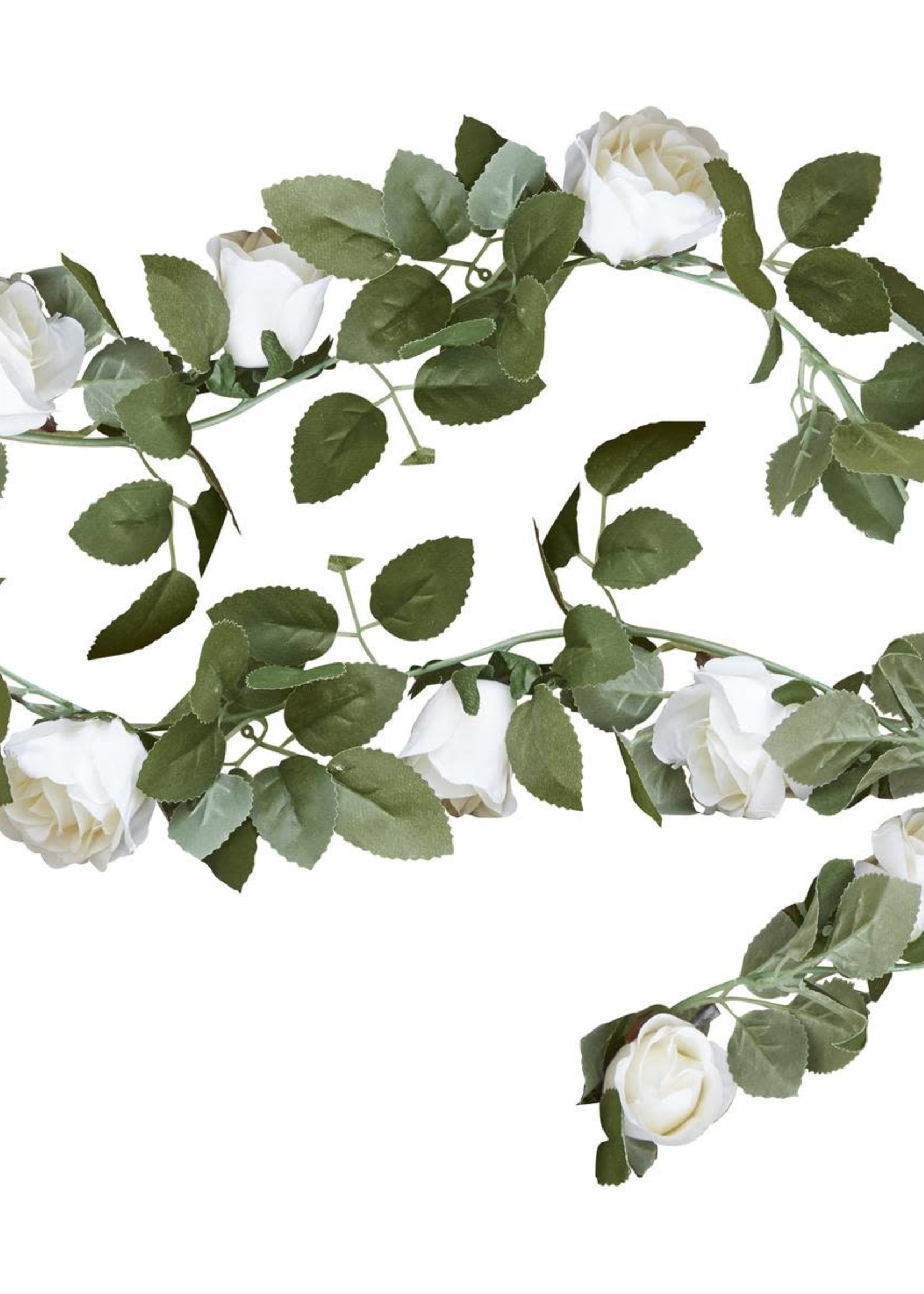 Ginger Ray Flower Garland White