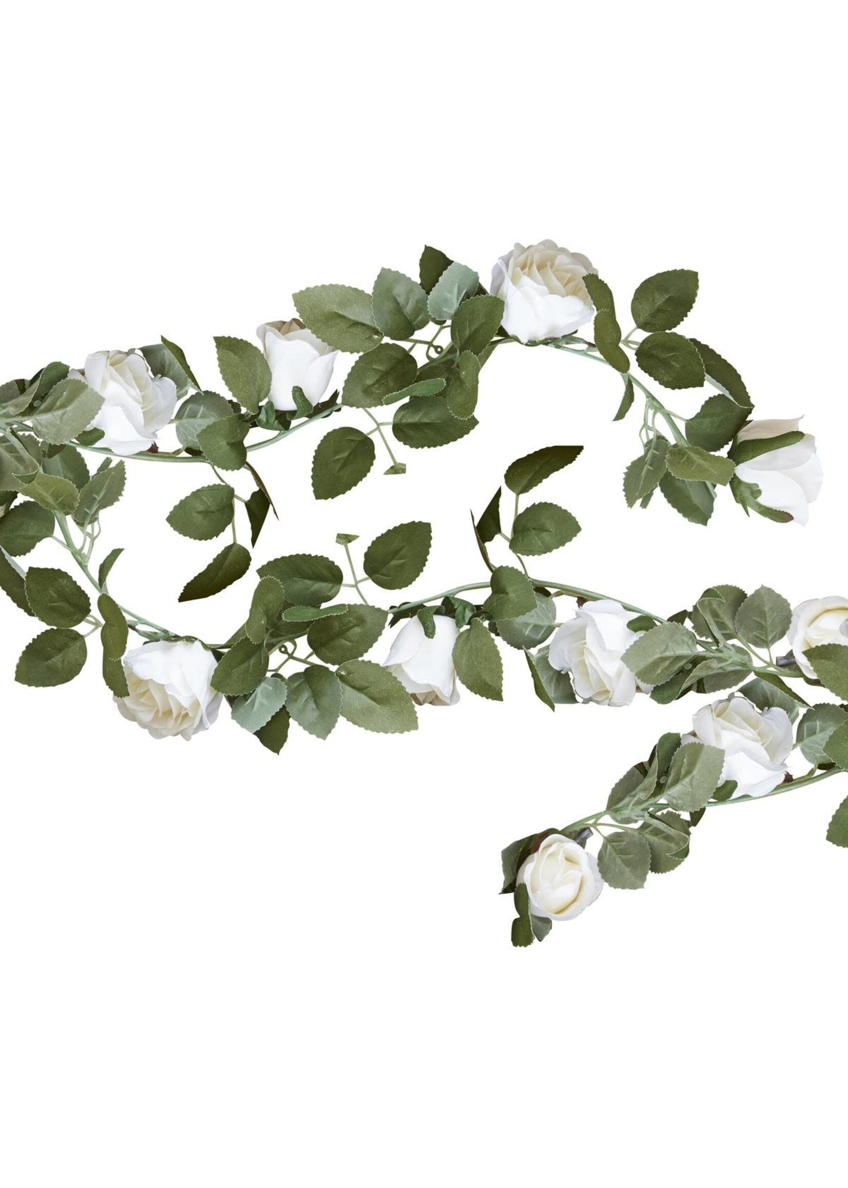 Ginger Ray Flower Garland White