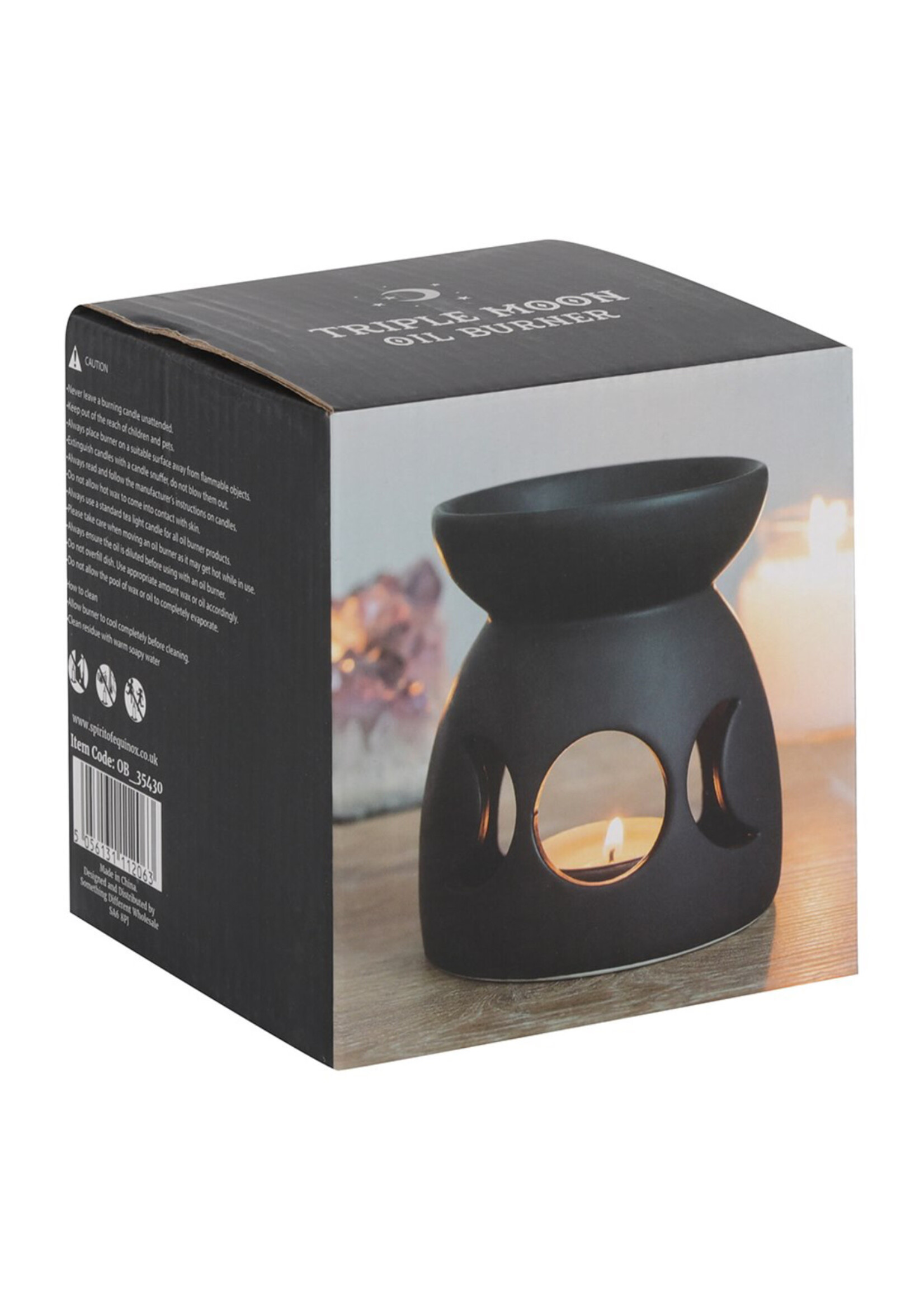 Triple Moon Oil Burner