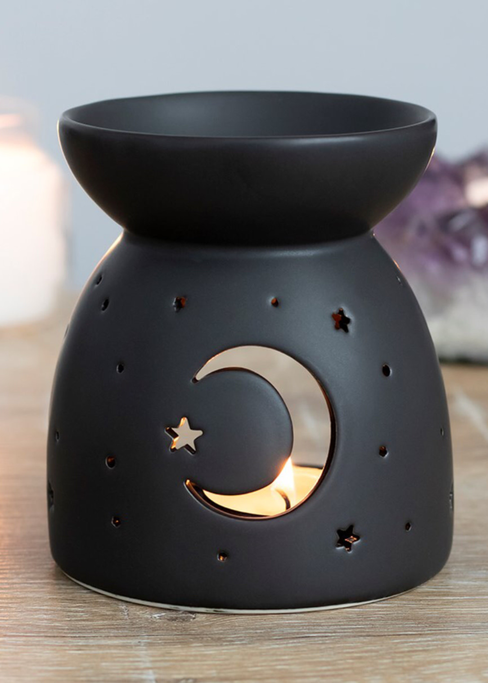 Moon and Star Oil Burner