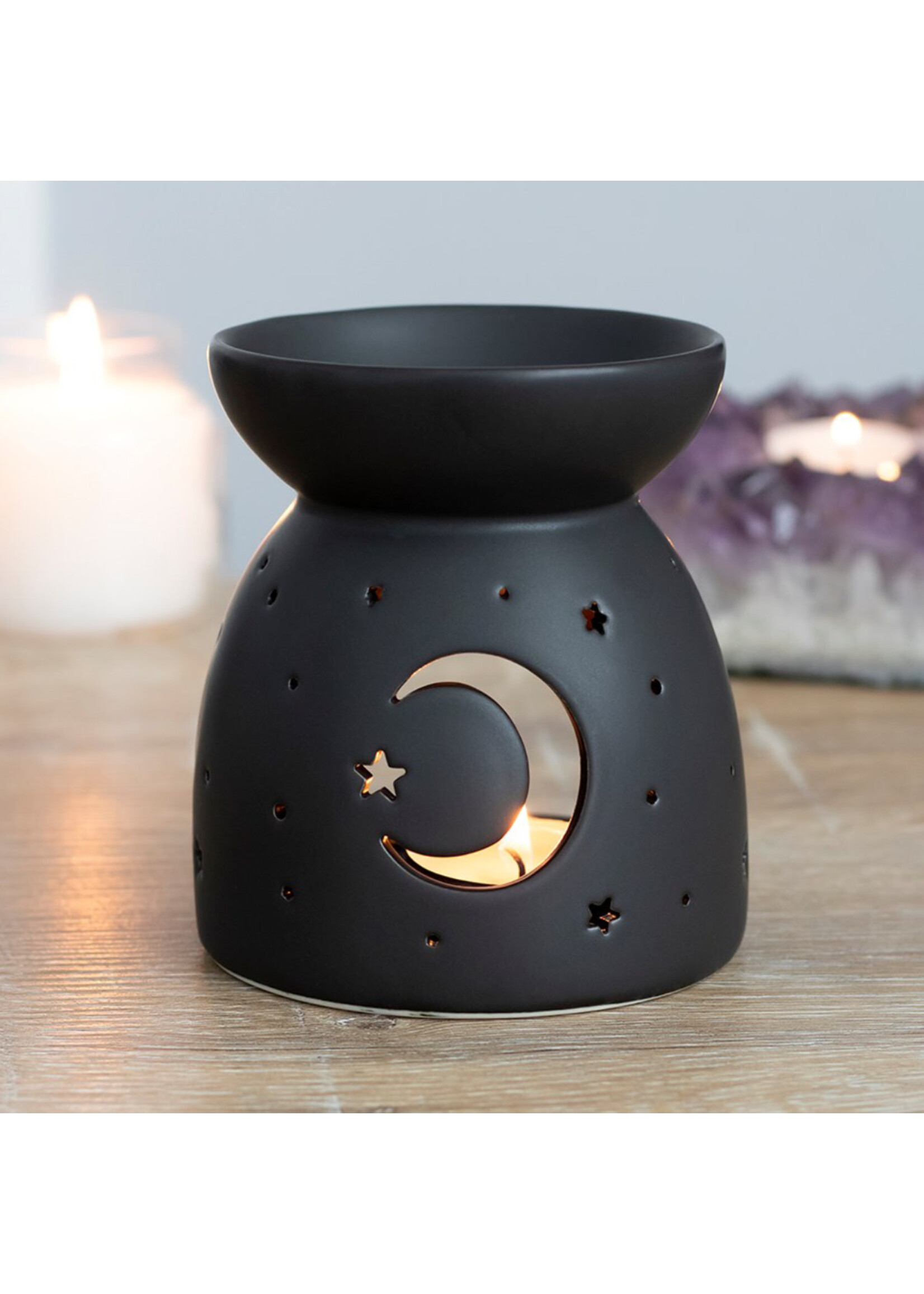 Moon and Star Oil Burner
