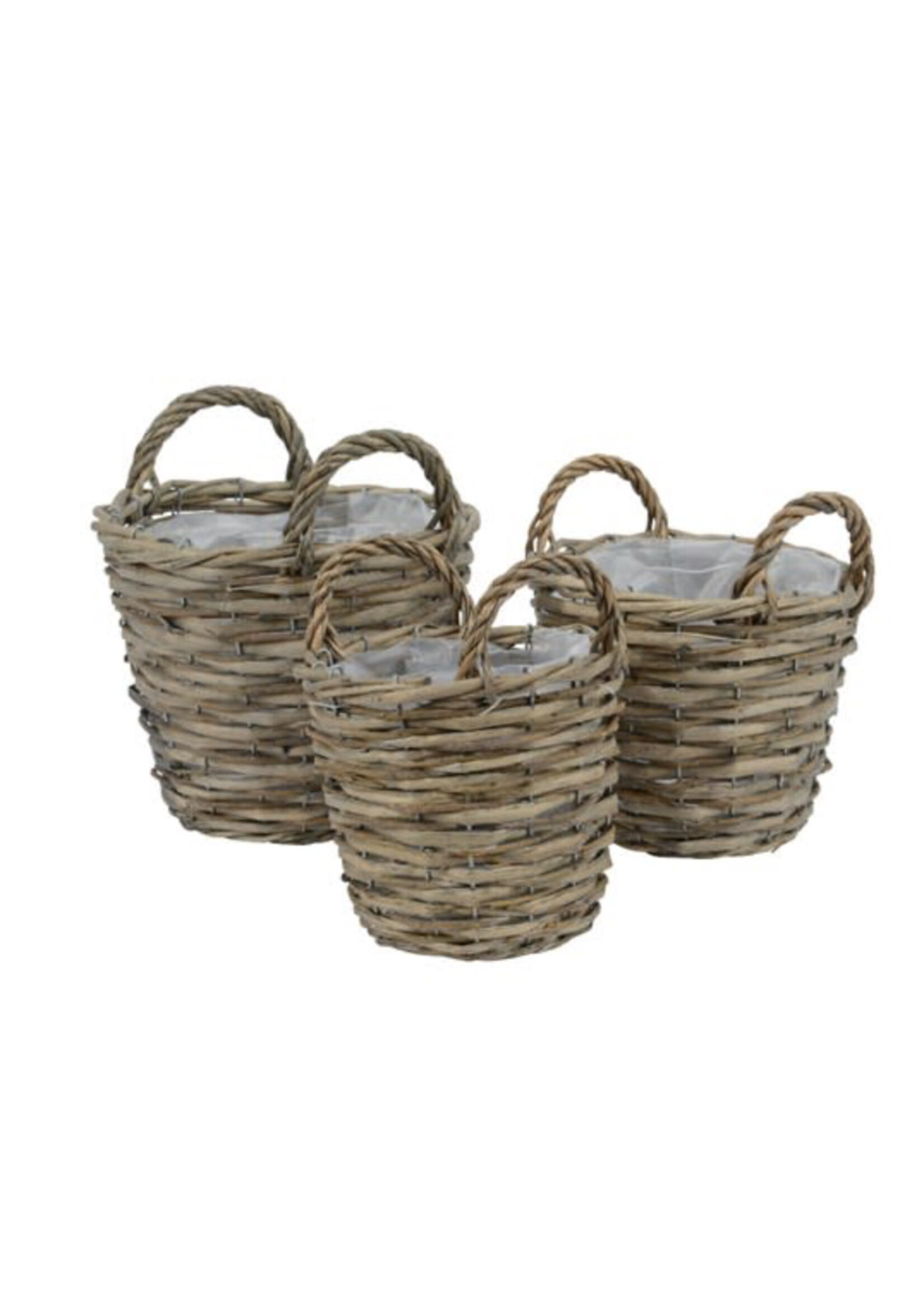 Decoris Basket willow round medium