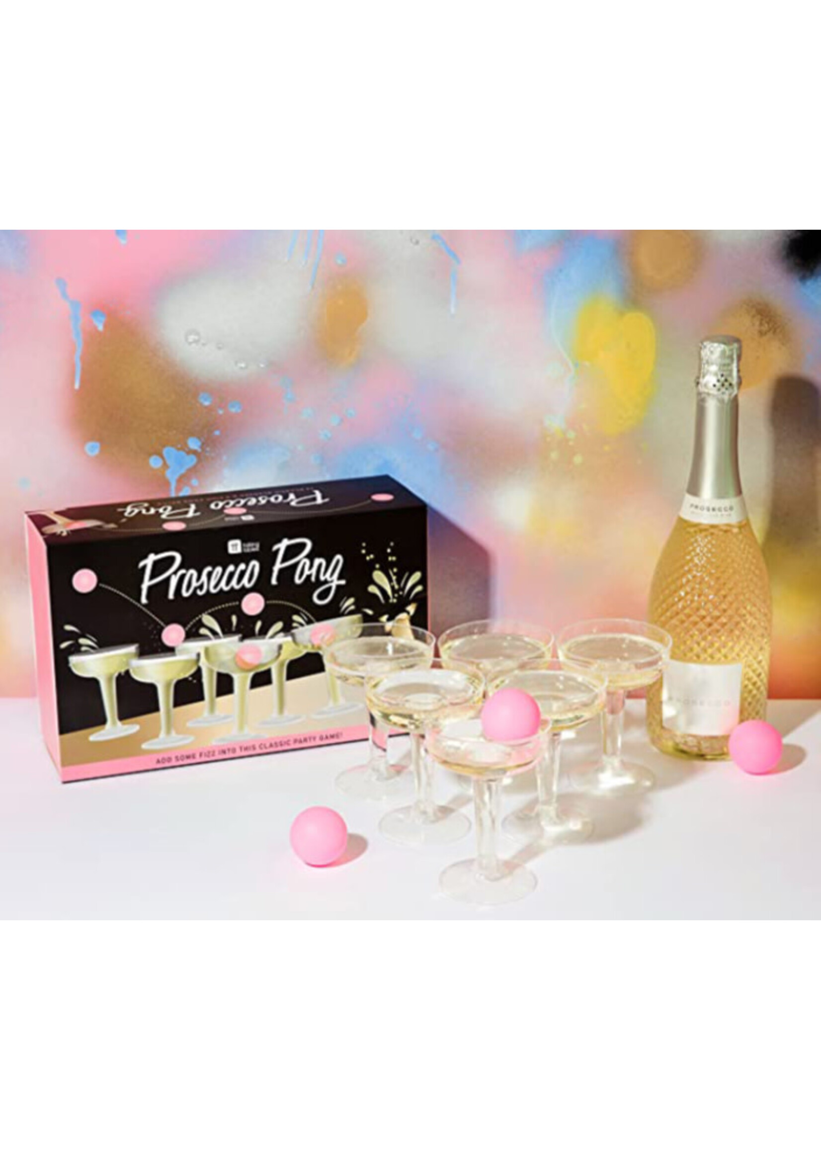 Talking Tables Prosecco Pong game