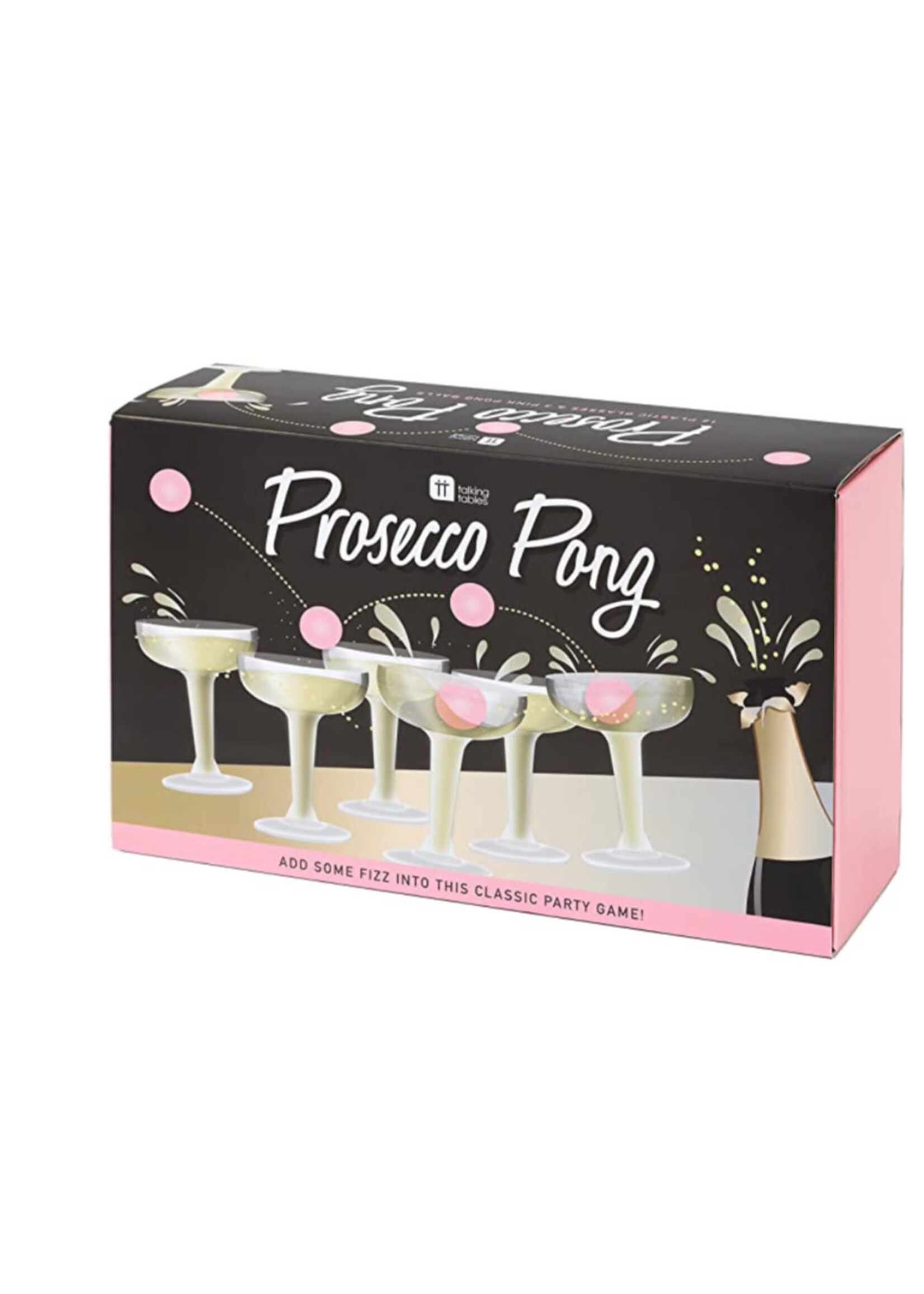 Talking Tables Prosecco Pong game