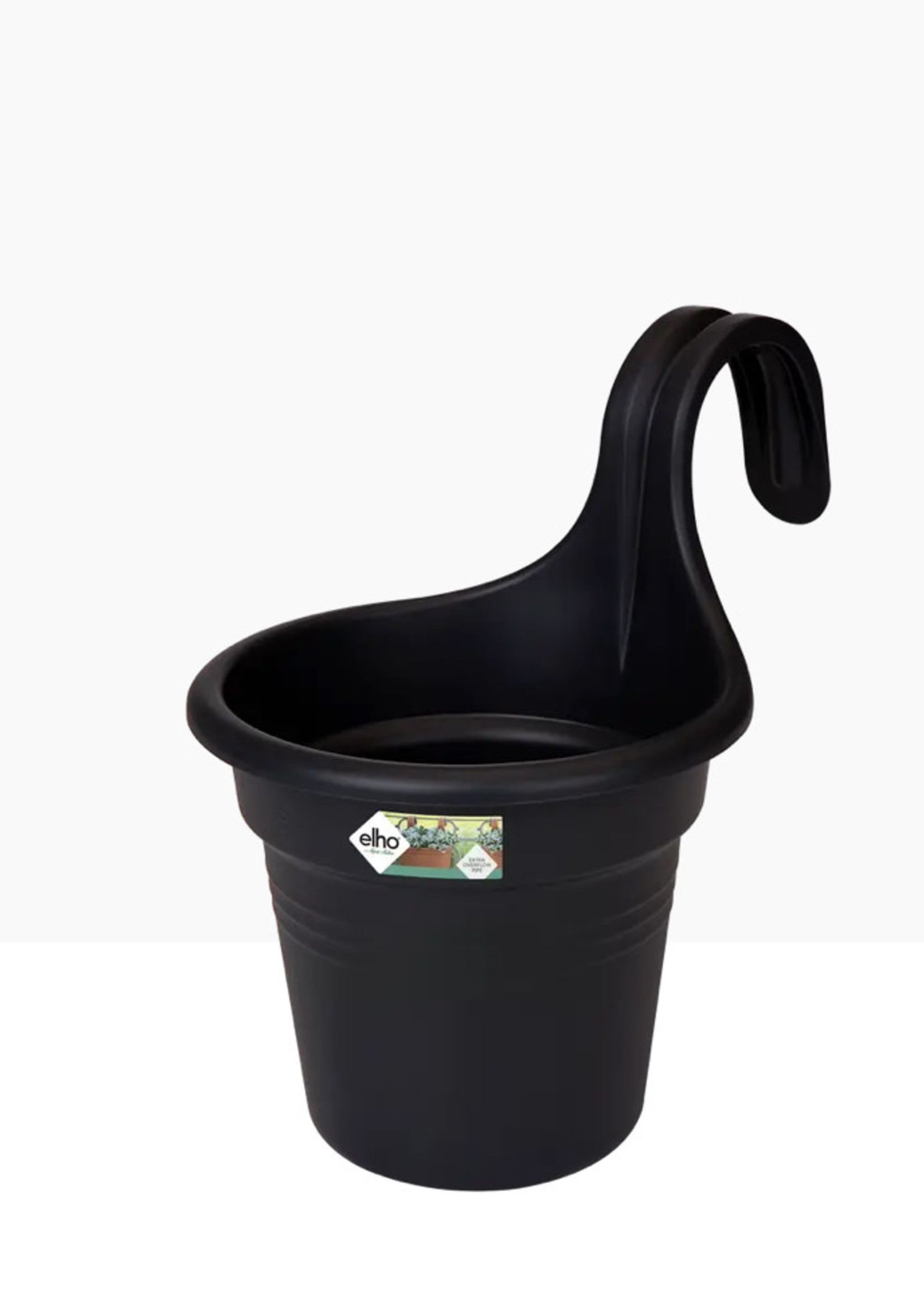 Elho Green Basics Easy Hanger Plant Pot Small Black