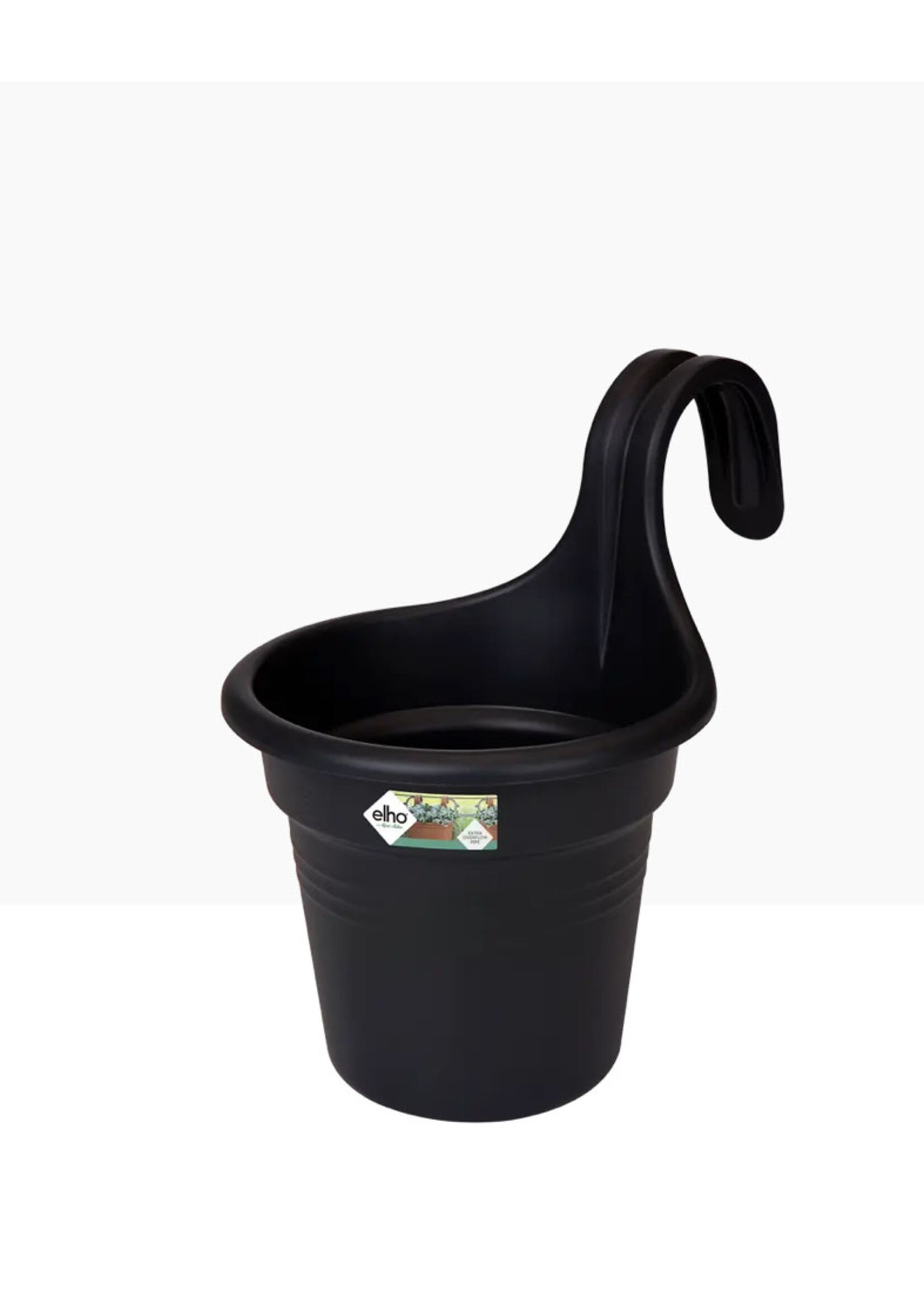 Elho Green Basics Easy Hanger Plant Pot Small Black