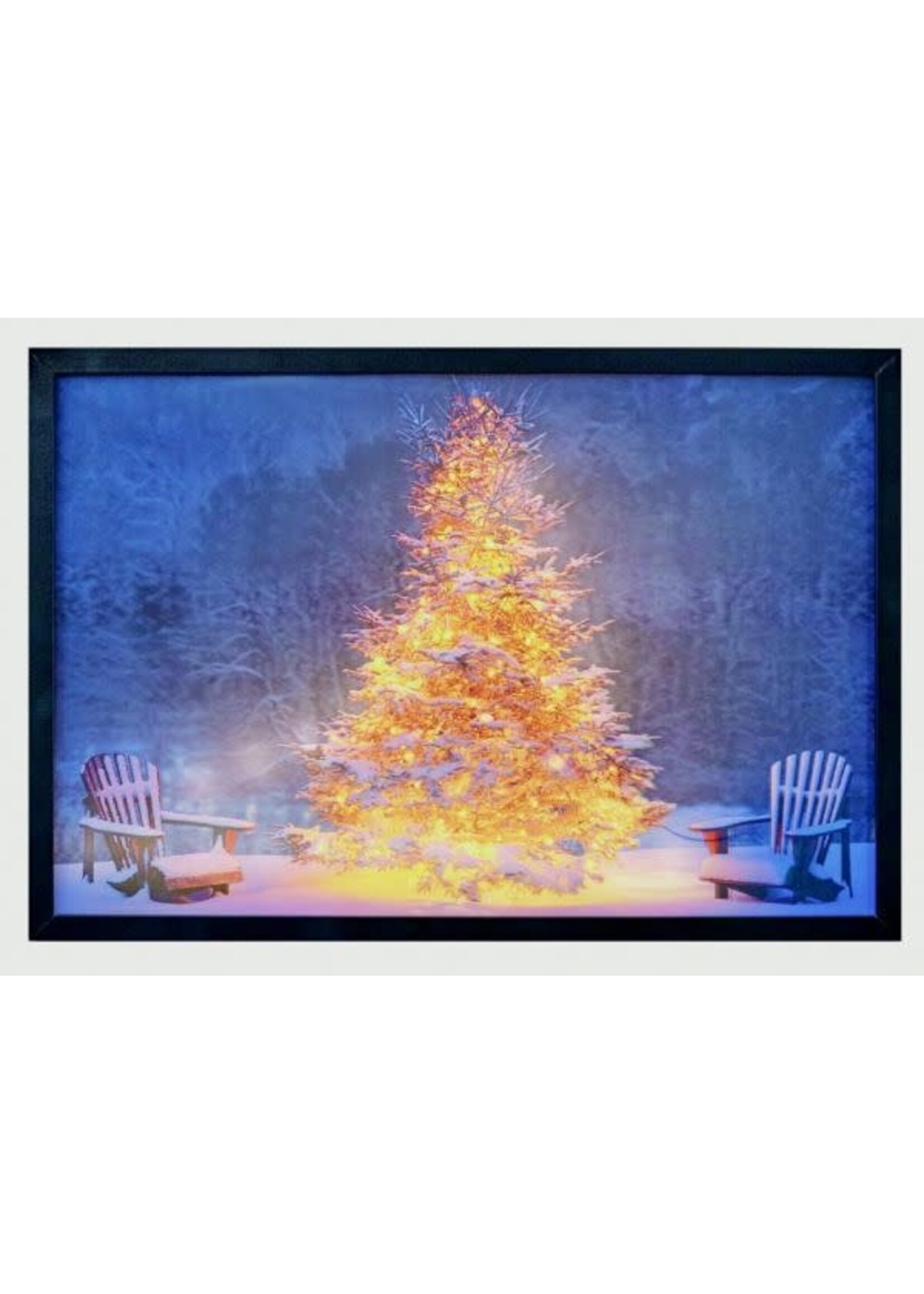 Tree scene - 3D effect  50 X 35cm LED
