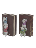 Kaemingkx6 Mouses bookends with cute mice climbing