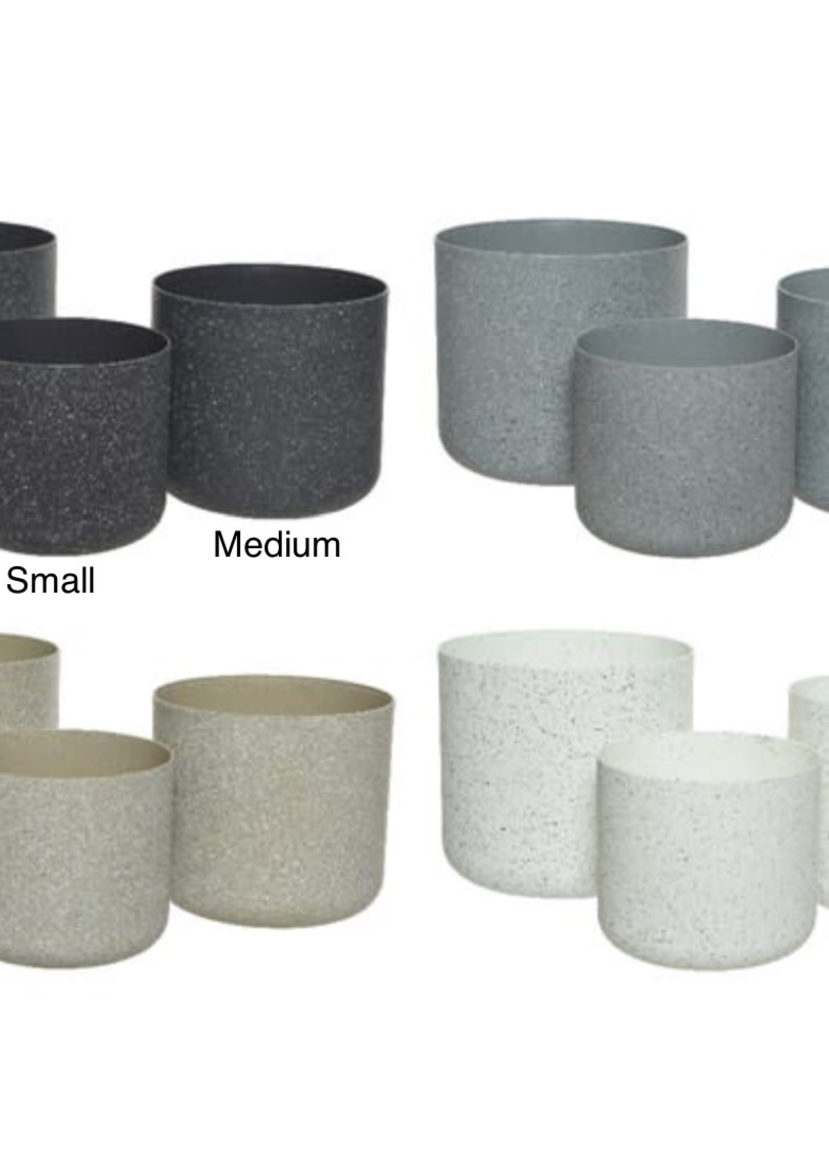 Decoris Small Speckle Plant Pot (4 Assorted Colours - Price is for One)