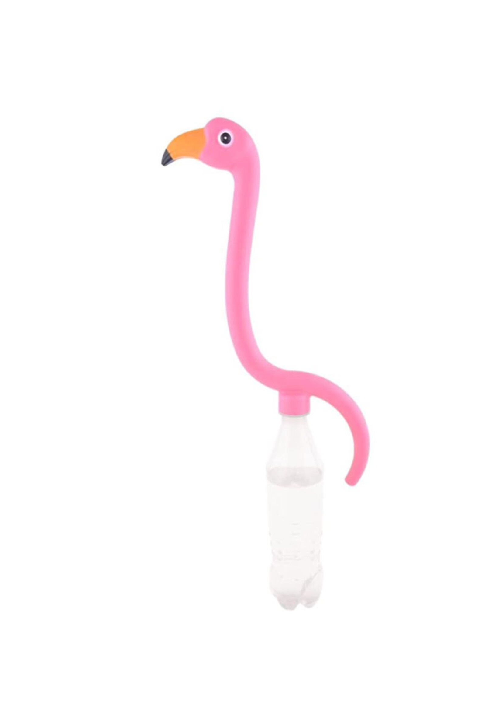 flamingo watering bottle topper