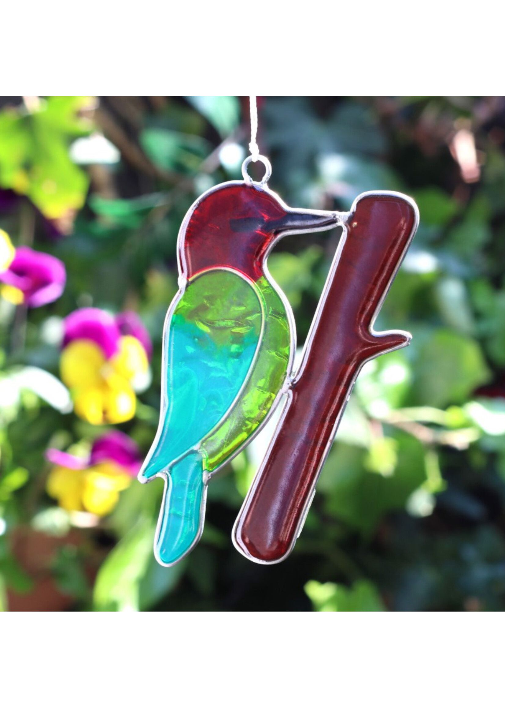 Jones Woodpecker Bird Sun Catcher