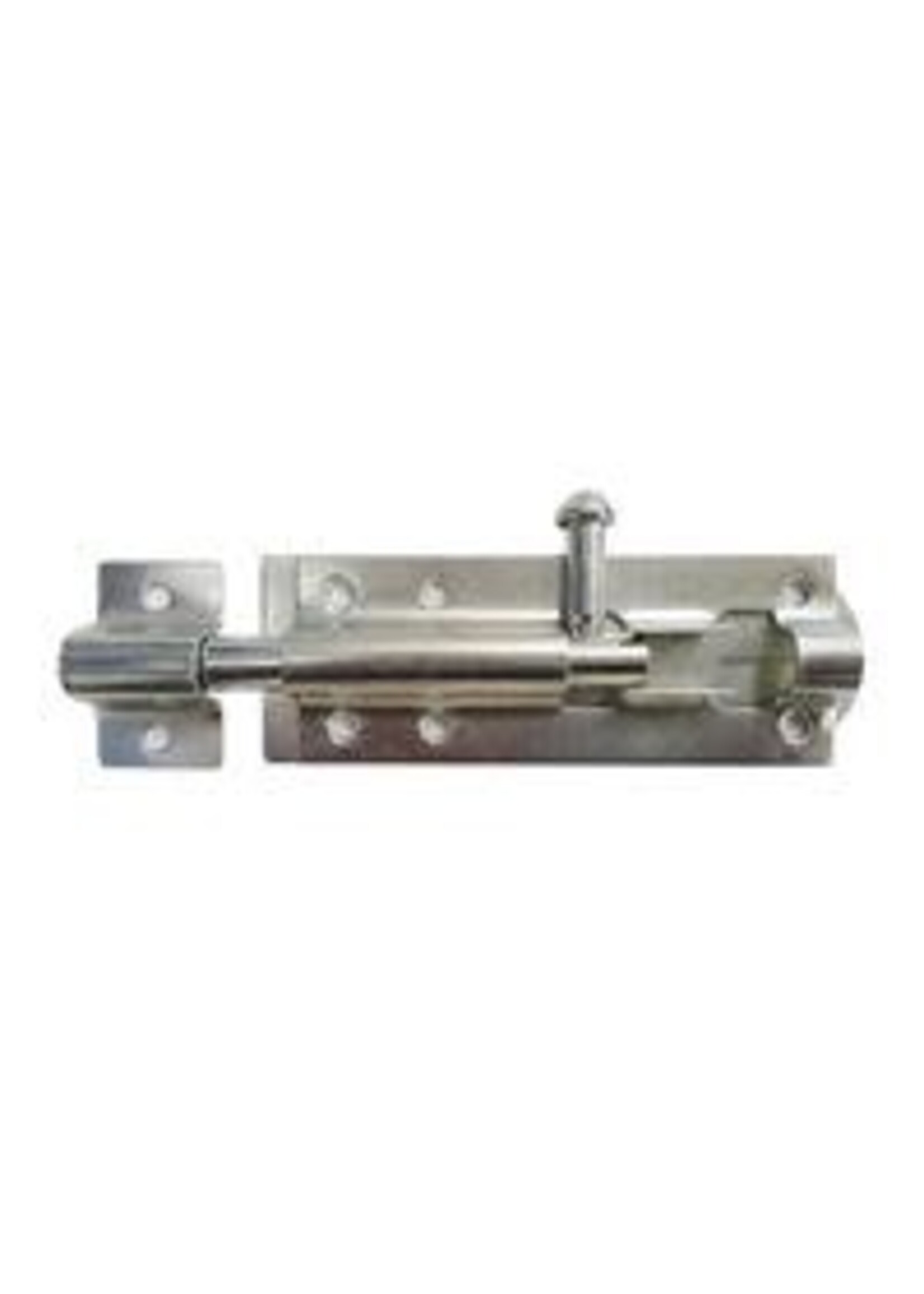 Securit Tower Bolt 100mm Bright Zinc P S1592
