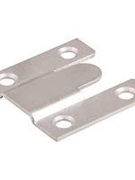 Flush Mounts 35mm Zinc Plated PK4