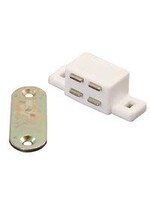 Select Magnetic Catch Mini White PK1