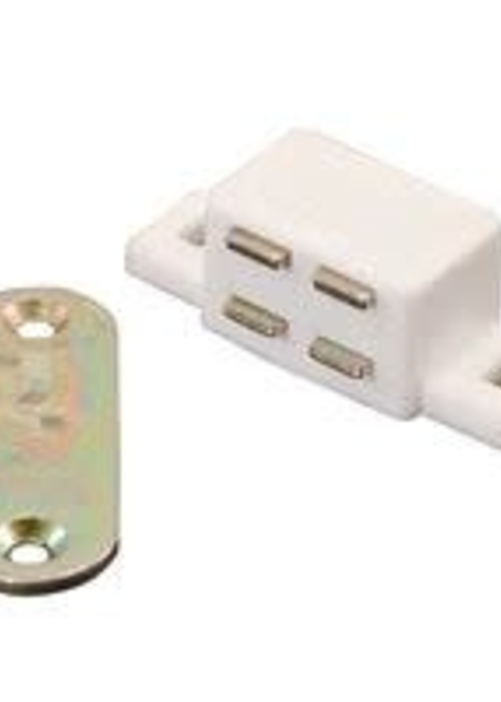 Select Magnetic Catch Mini White PK1