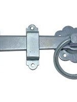 Securit Ring Gate Latch - Smooth 152mm Zinc Plated PK1