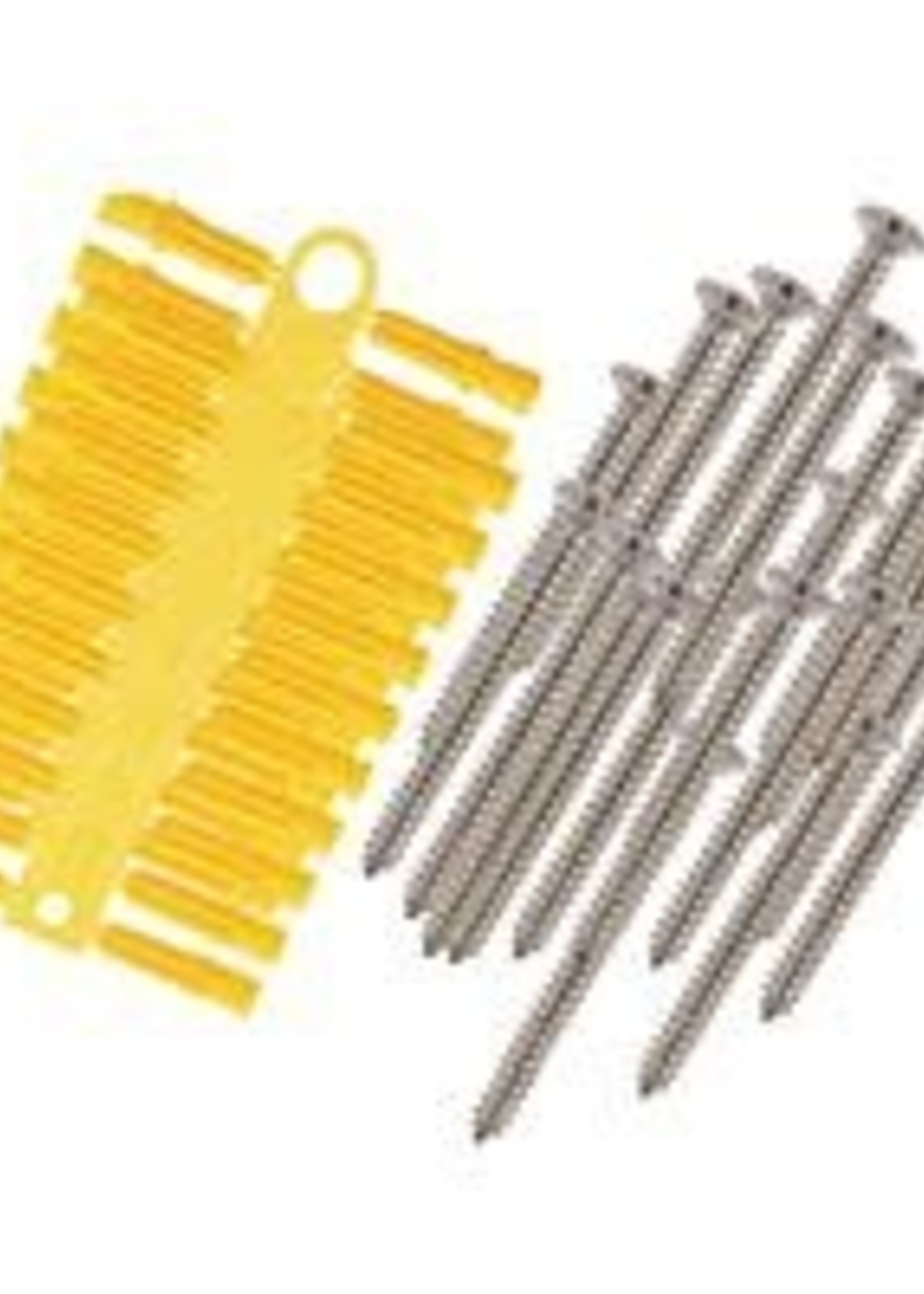 Select Screw & Wall Plug Kit Yellow BB80B