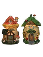 Kaemingk Fairy House Solar Figure 20cm