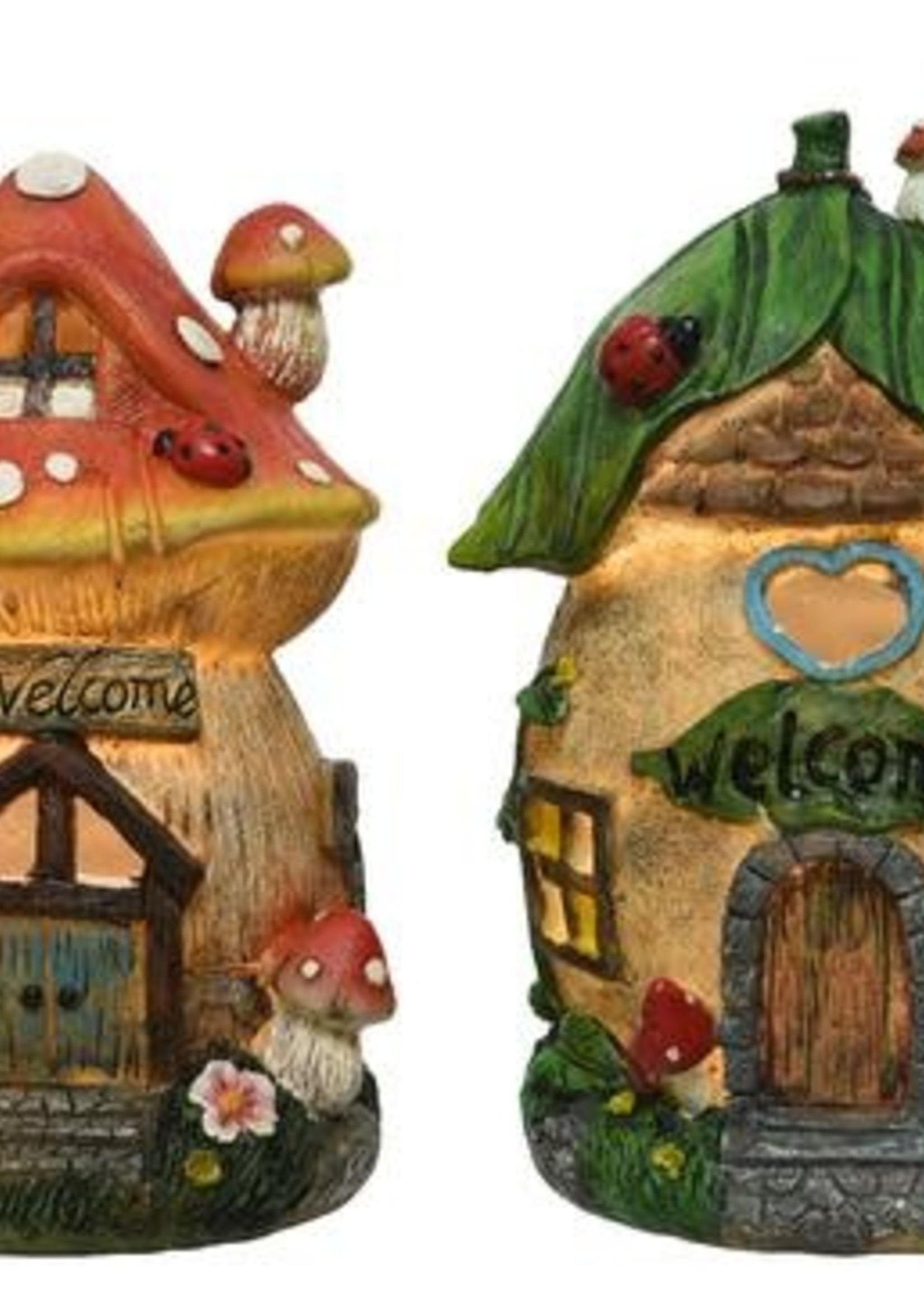 Kaemingk Fairy House Solar Figure 20cm