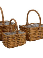 Decoris Basket willow square Medium