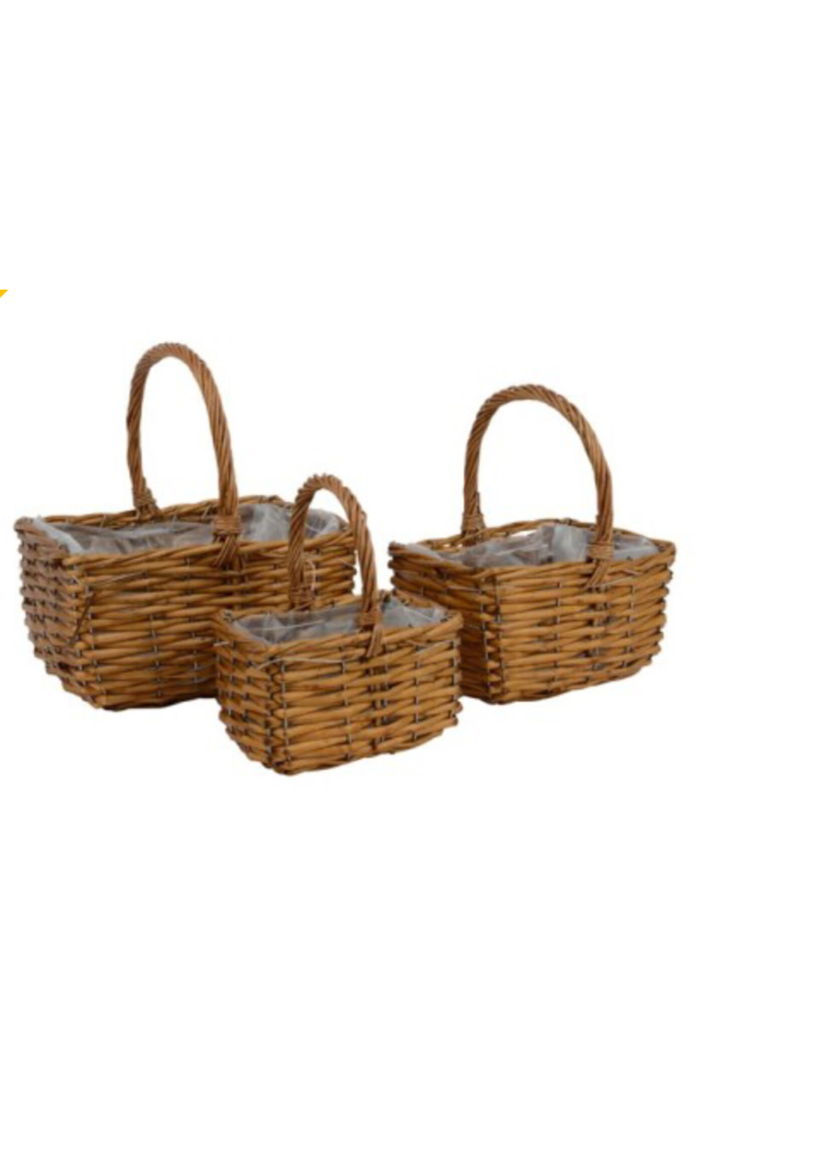 Decoris Basket willow square Medium