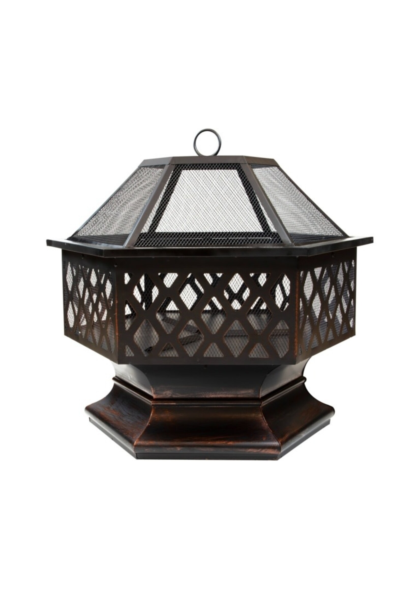 GardenKraft GardenKraft Outdoor Bronze Firepit