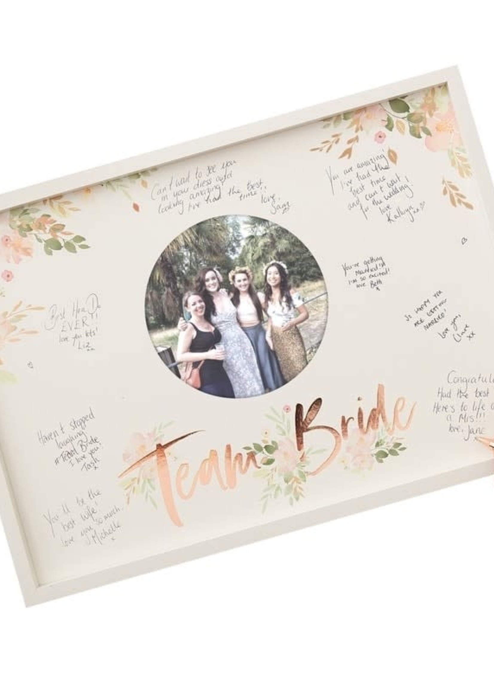 Ginger Ray Hen Party Frame Guest Book