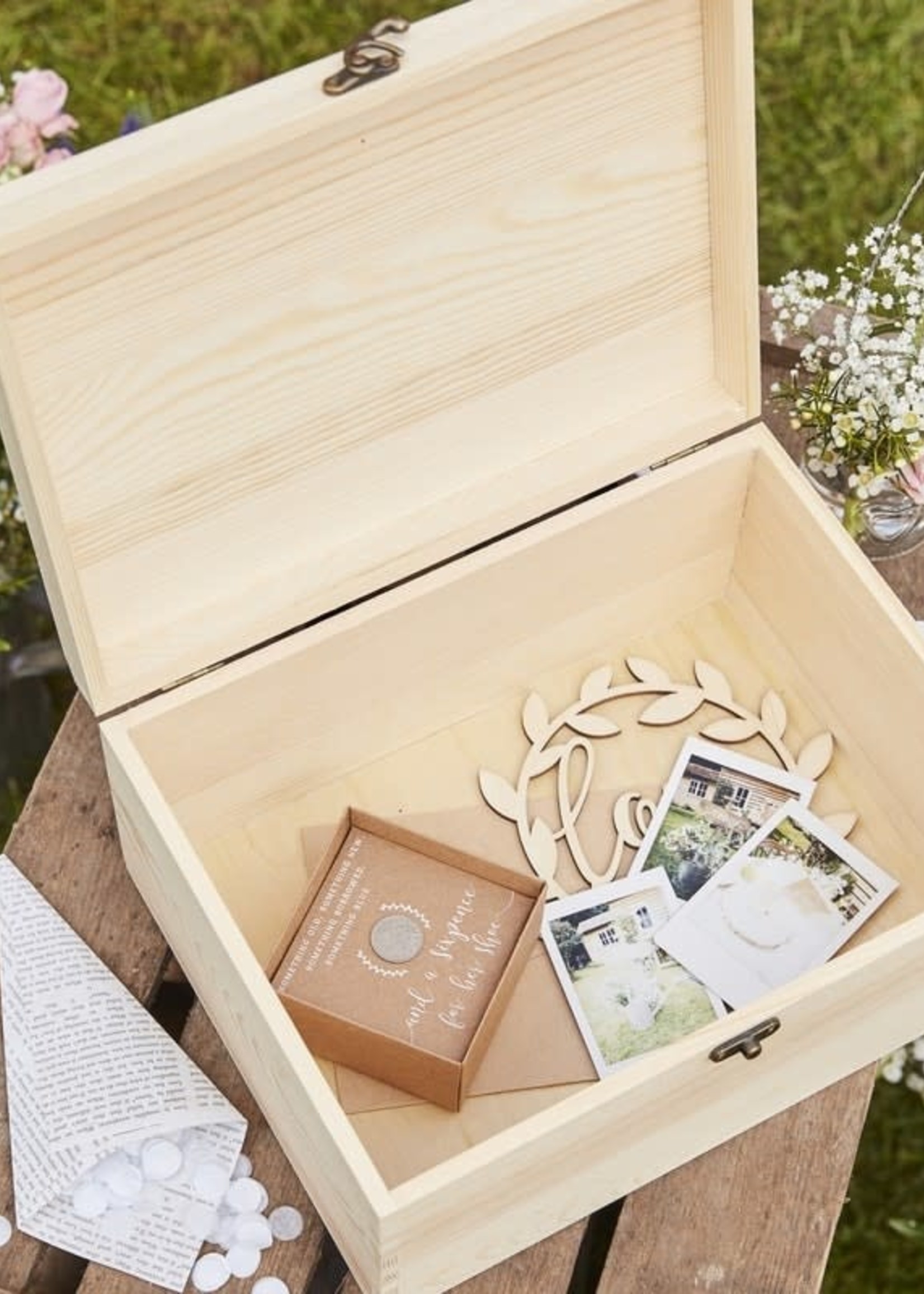 Memory box wedding