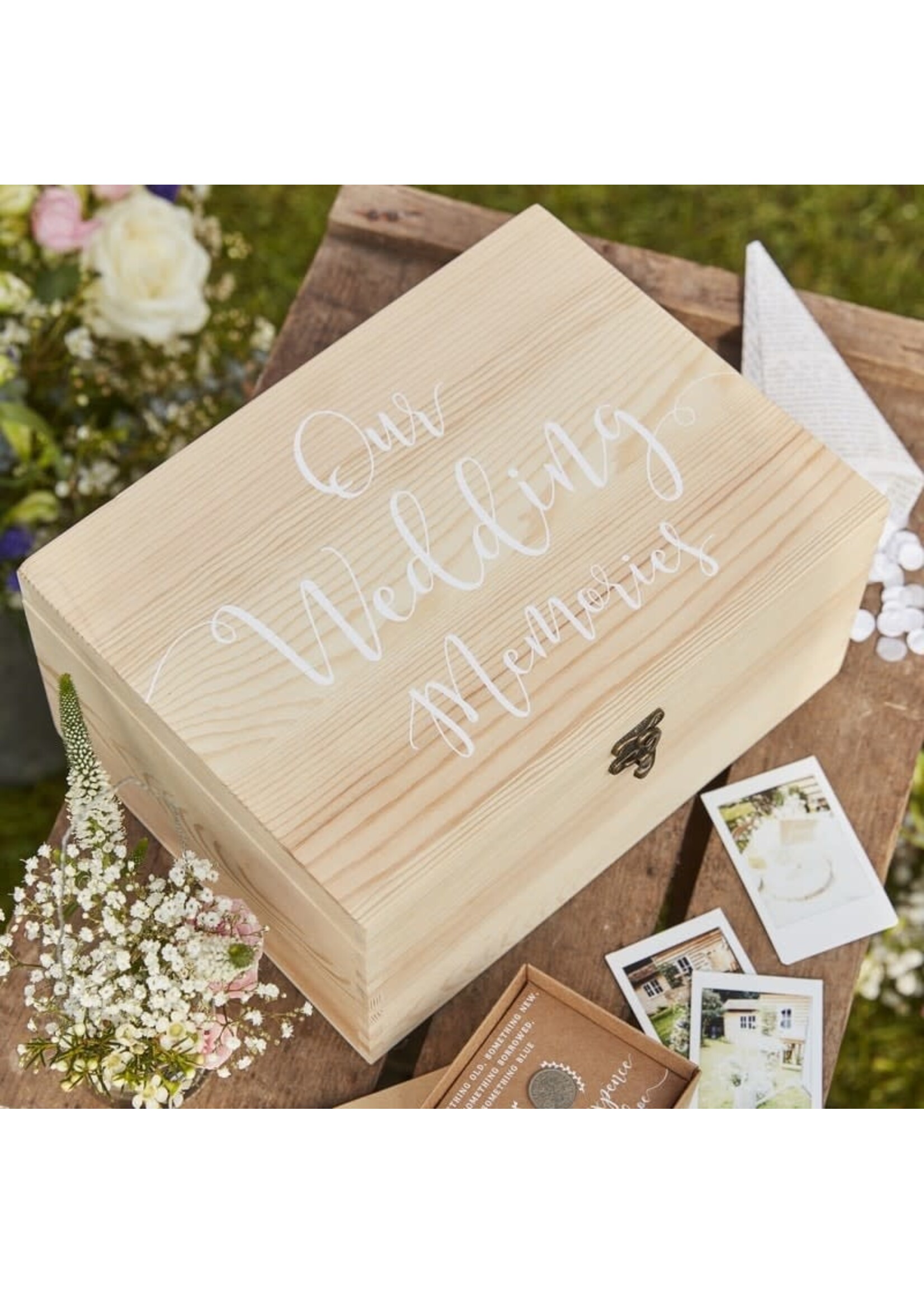 Memory box wedding