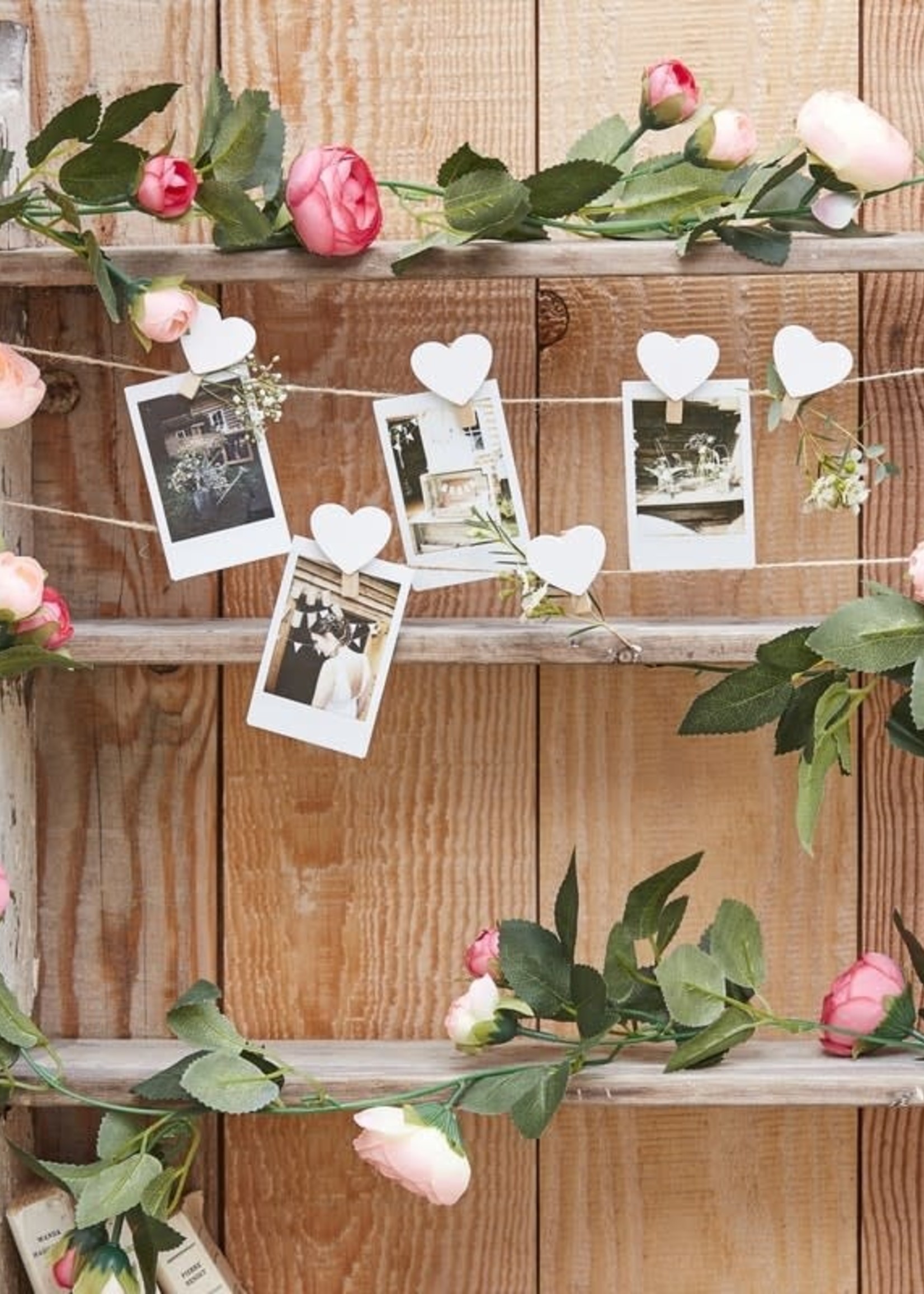 Flower Garland Pink