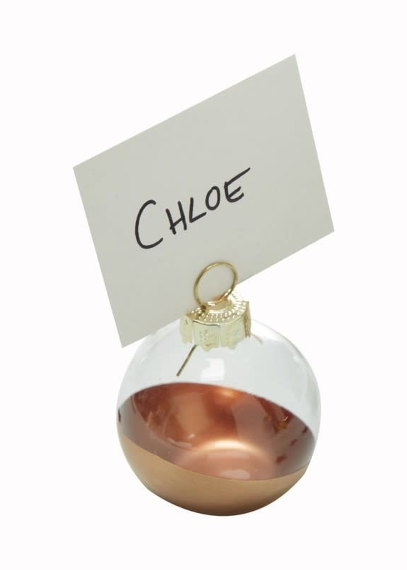 Bauble Name Place Card Holders