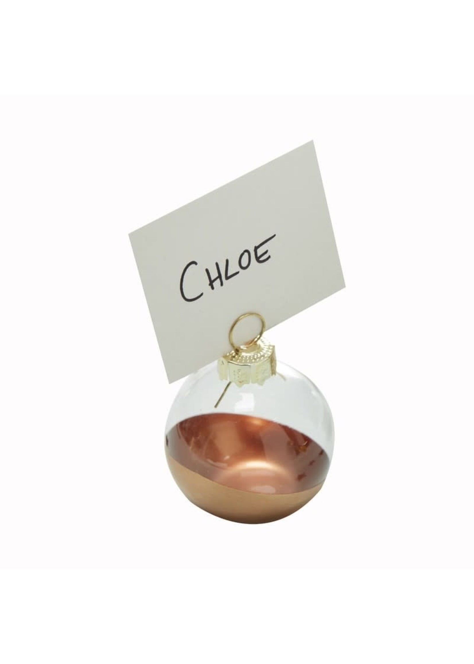 Bauble Name Place Card Holders