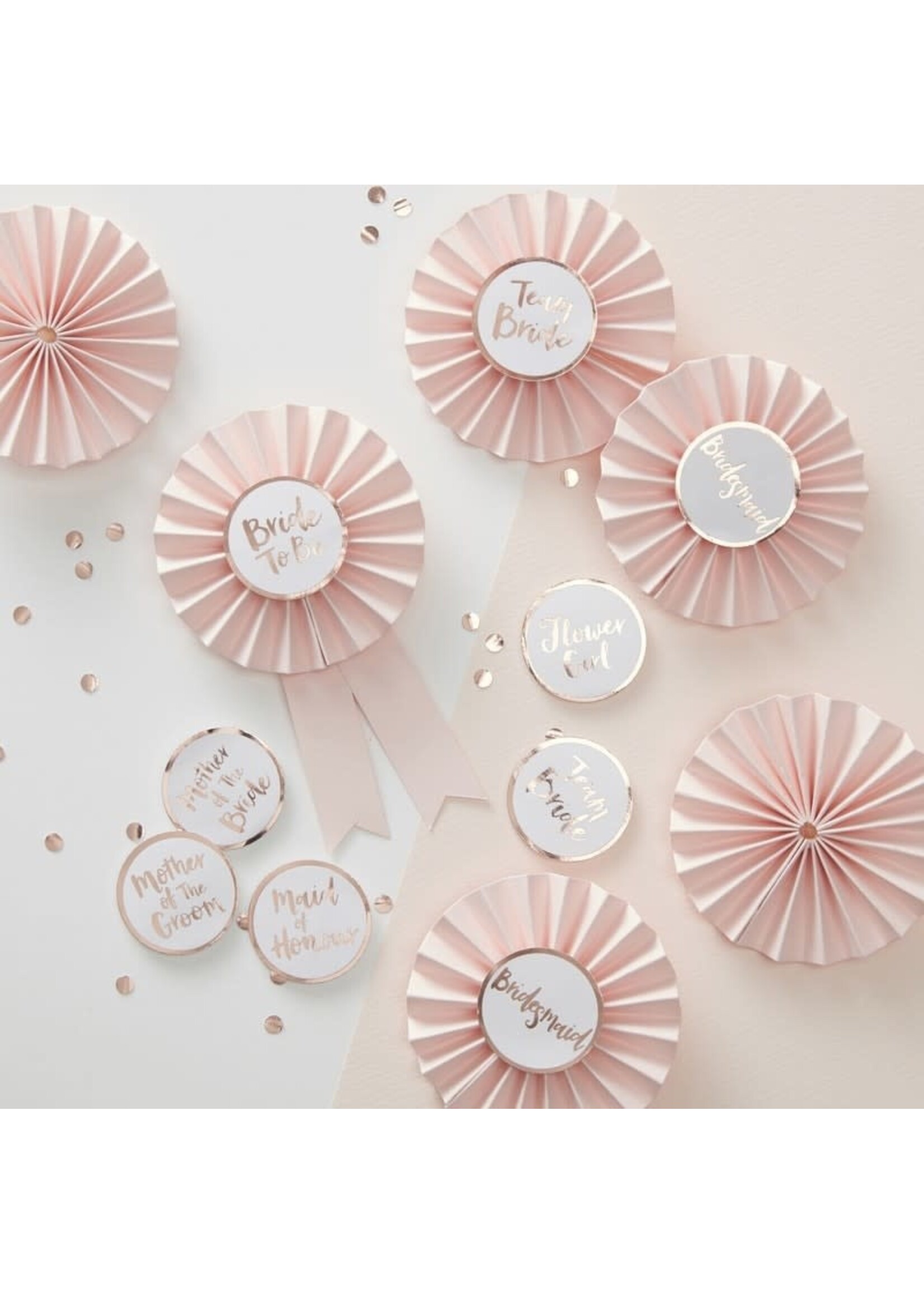 TB- hen party badges