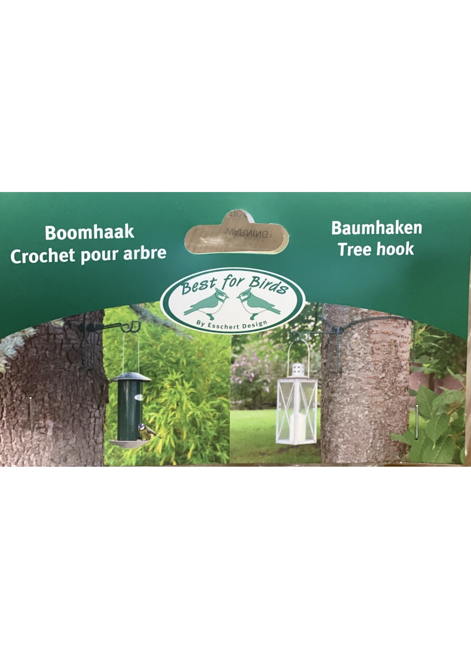 Tree Hanging Hook For Bird Feeders - No screws