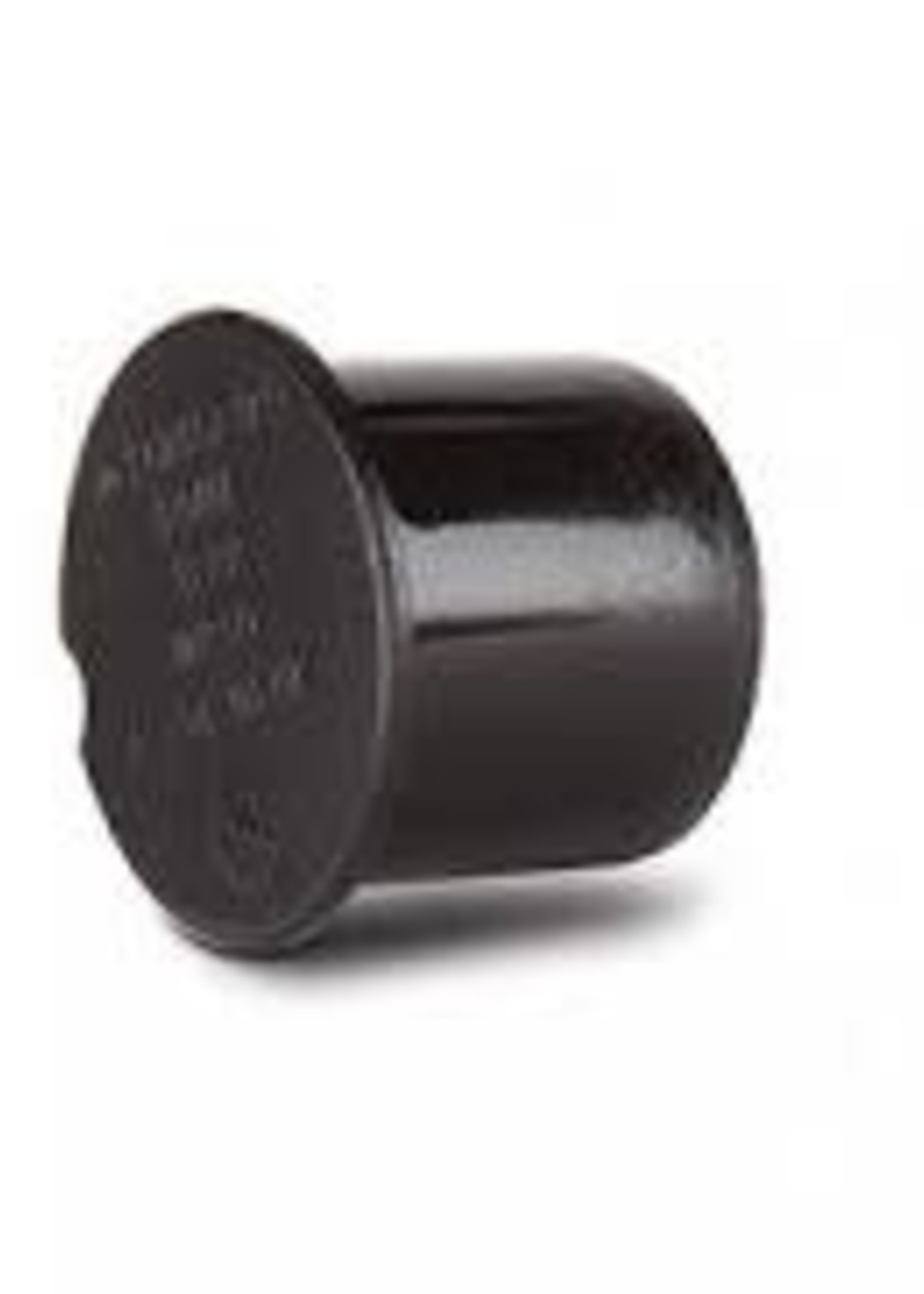 Polypipe Push Fit Socket Plug 32mm Black