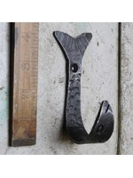 Cottingham Collection Coat hook fish black waxed – 110MM