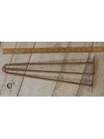 Cottingham Collection Hairpin leg 3 prong antique copper 16"