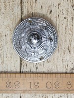 Cottingham Collection Rococco Round Bell Push Chrome