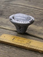 Cottingham Collection Oval knob grey / blue distressed 35mm
