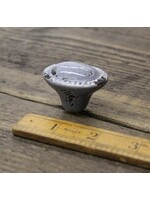 Cottingham Collection Oval knob grey / blue distressed 35mm