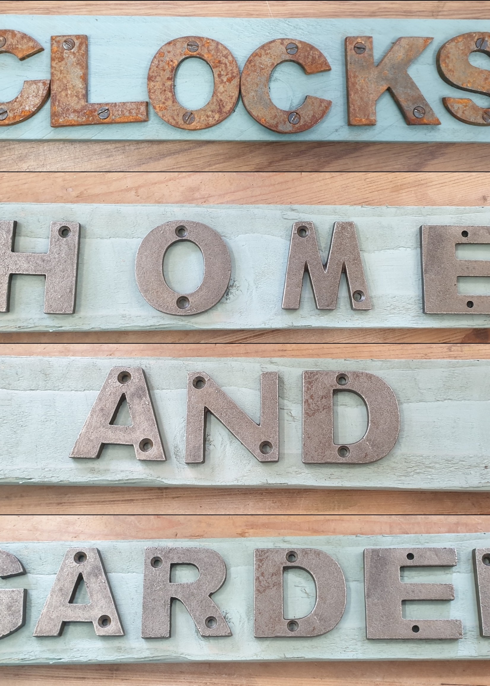 Letters / Numbers in cast iron 50mm