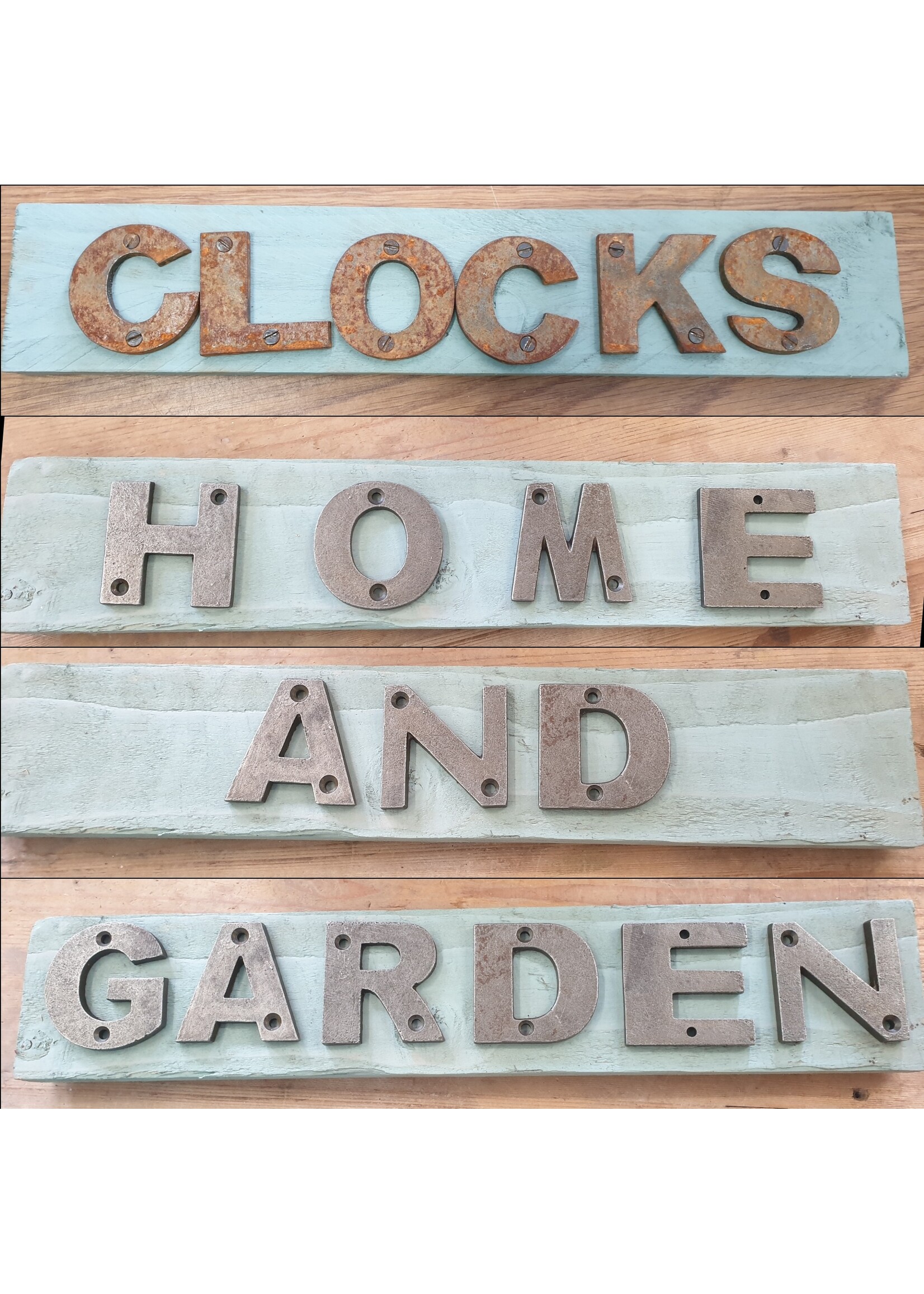 Letters / Numbers in cast iron 50mm