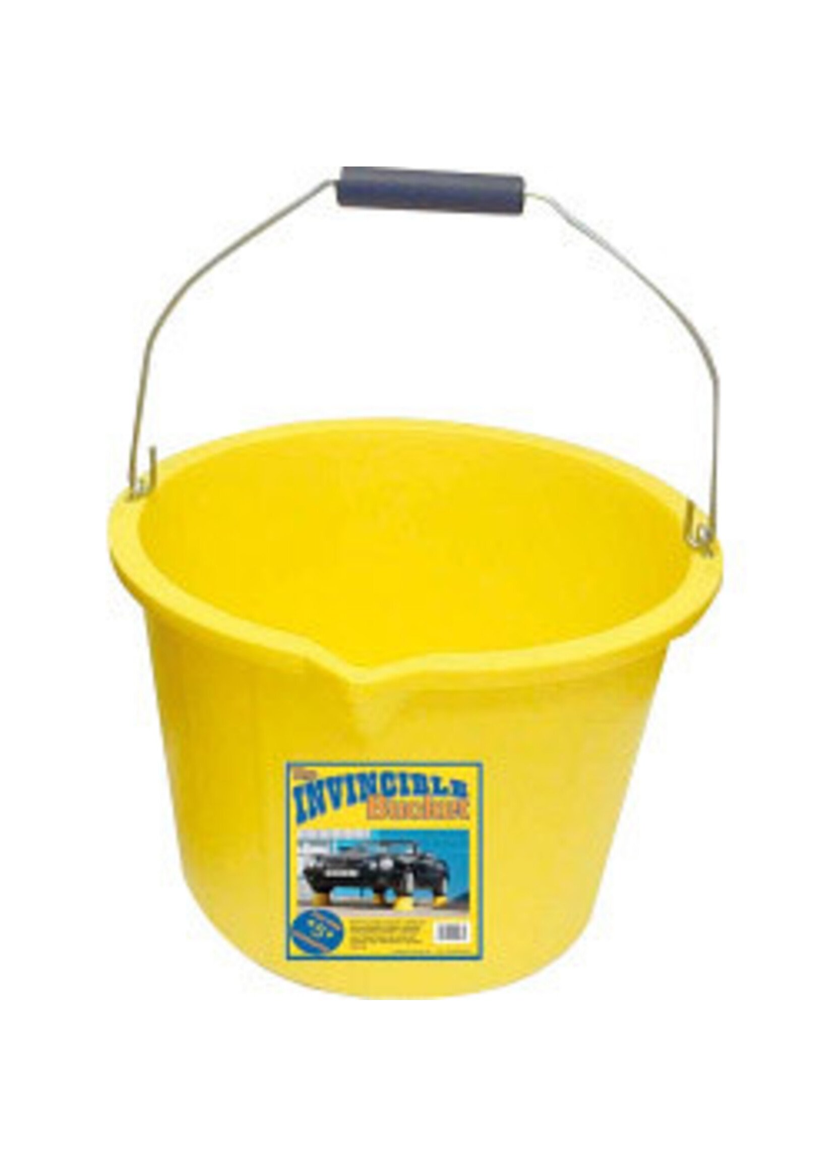 Gorilla / Invincible Bucket Yellow 3 gallon 14 litre