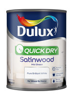 Dulux (Akzo Nobel) Dulux Pure Brilliant White (PBW) 750ml Quick Dry Satinwood