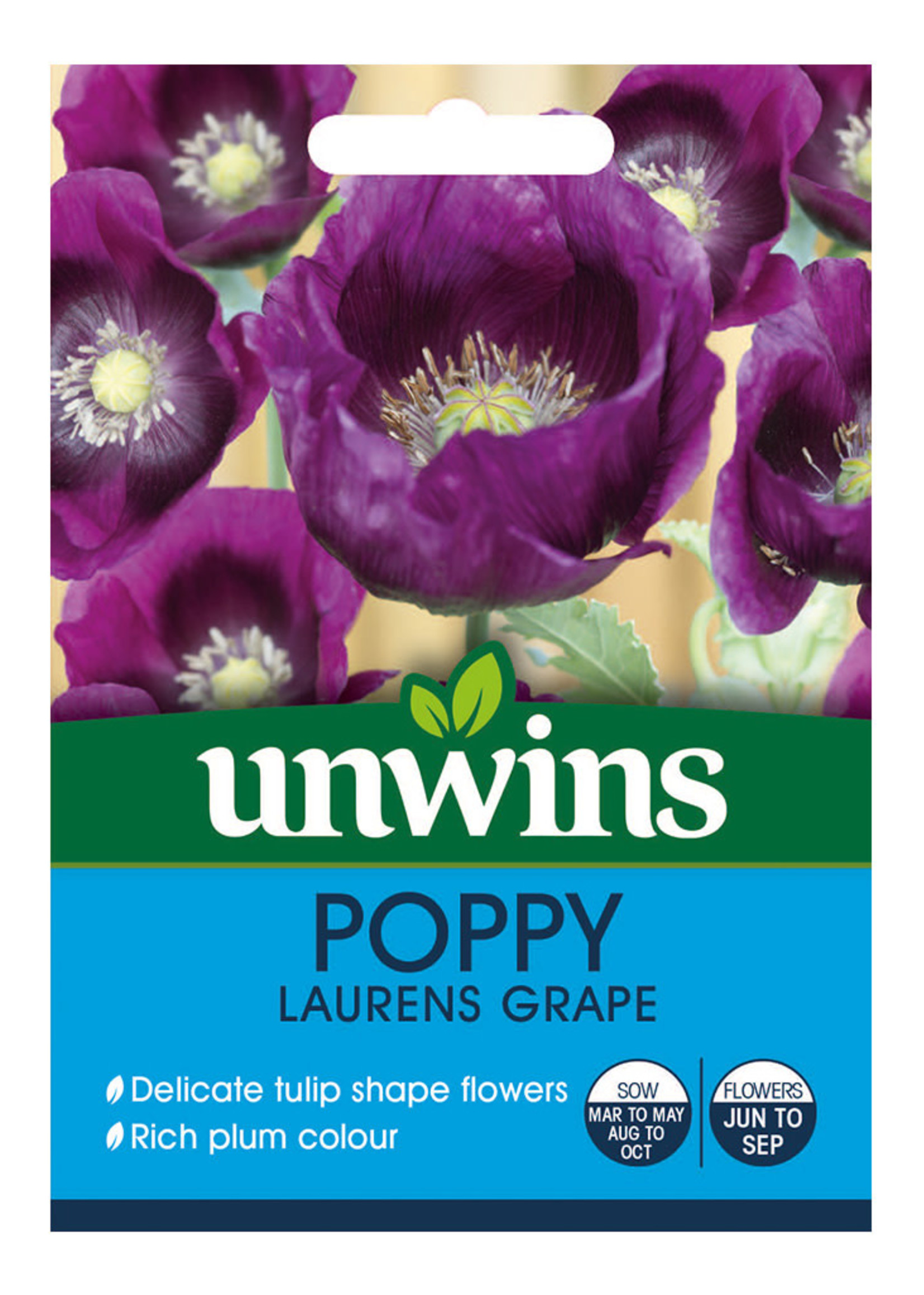 Unwins Unwins Poppy  Laurens Grape